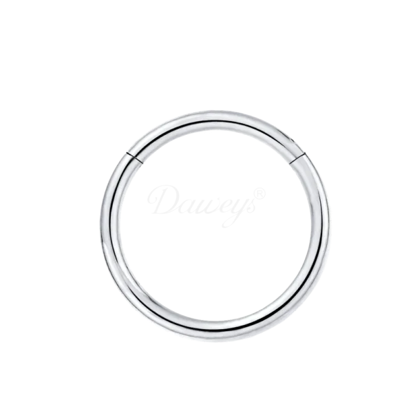 Daweys DS6001 Punk's simple Small Nose ear hoops septum ring piercings Jewelry - Imagen 3