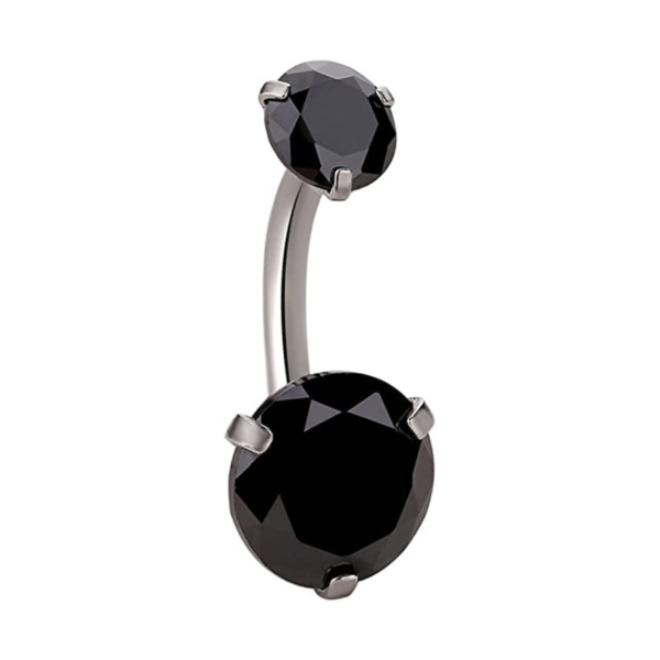 Daweys G23 Titanium Belly Button Rings with Fashionable Zirconia Embellishment New Trendy Piercing Accessories - Image 3