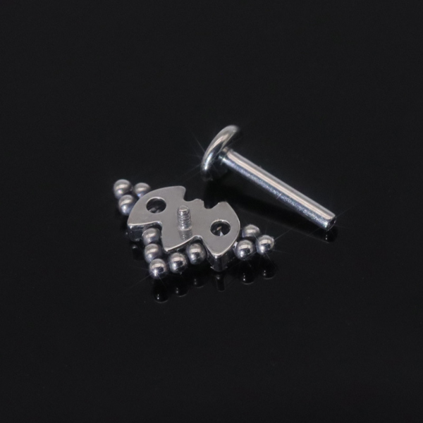 Daweys DS4156 Zirconia Ear/Lip Studs - Image 5