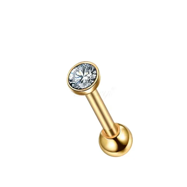 Daweys DSES018 Titanium Piercing Ear Stud Quality Craftsmanship Earrings Jewelry - Immagine 2