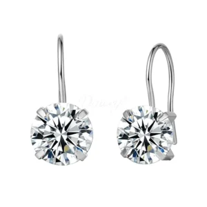 Daweys DSES020 G23 Titanium Zirconia Ear Studs Small Ear Bone Studs Fashionable Piercing Accessories