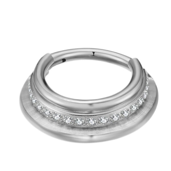 Daweys DS6104 Premium Zirconium Titanium Alloy Nose Ring - Image 2