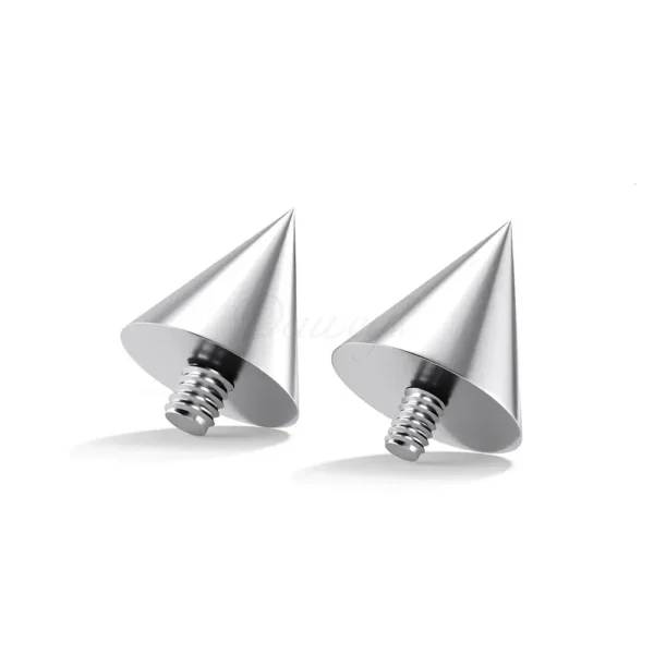 Daweys DS7004 ASTM F136 Titanium Internal Thread Cone Fittings – Precision Body Piercing Accessory