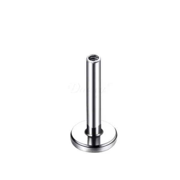 Daweys DS7006 316L Titanium Internal Threaded Base Accessories Secure Body Piercing Component