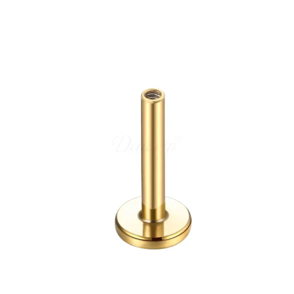 Daweys DS7006 316L Titanium Internal Threaded Base Accessories Secure Body Piercing Component - Bild 2