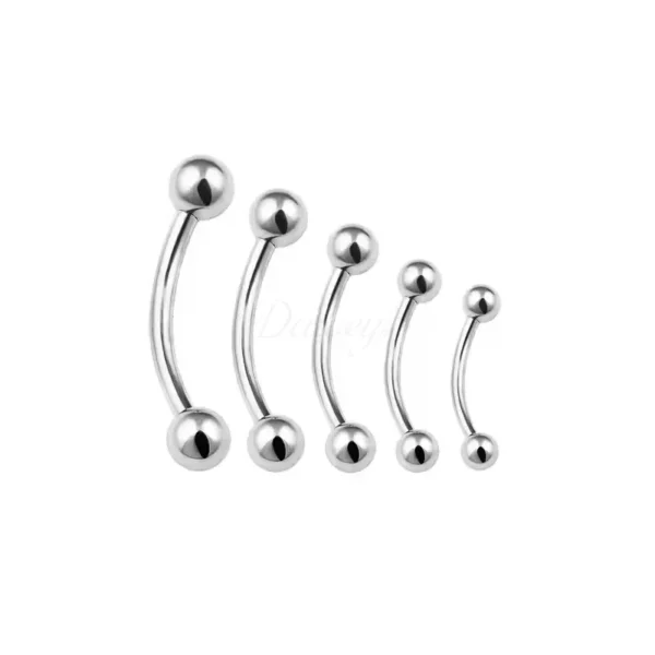 Daweys DS7009 External Thread Eyebrow Stud Stylish Durable Comfortable Piercing Jewelry - Bild 2